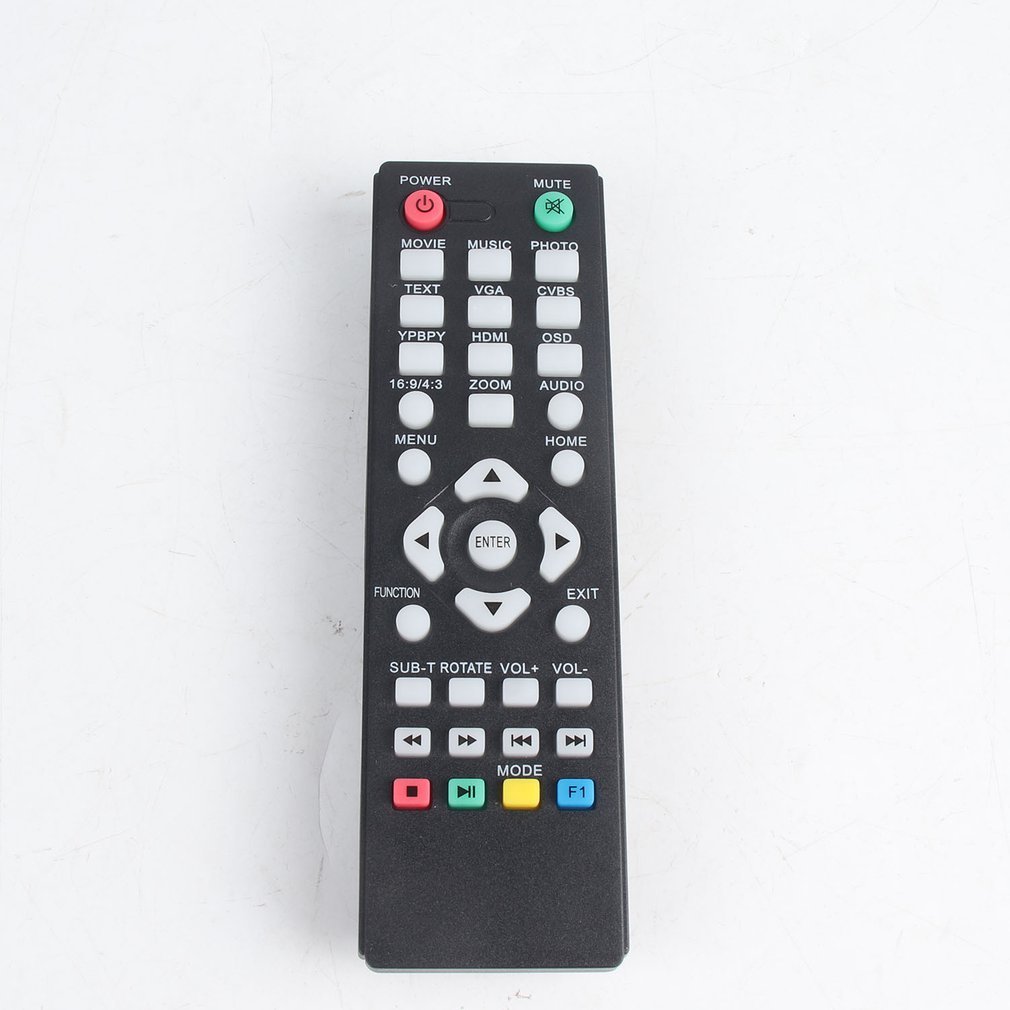 Mini reproductor de disco duro portátil, Full HD, 1920x1080, HDMI, VGA, AV, USB, reproductor Multimedia H7 para casa, coche y oficina