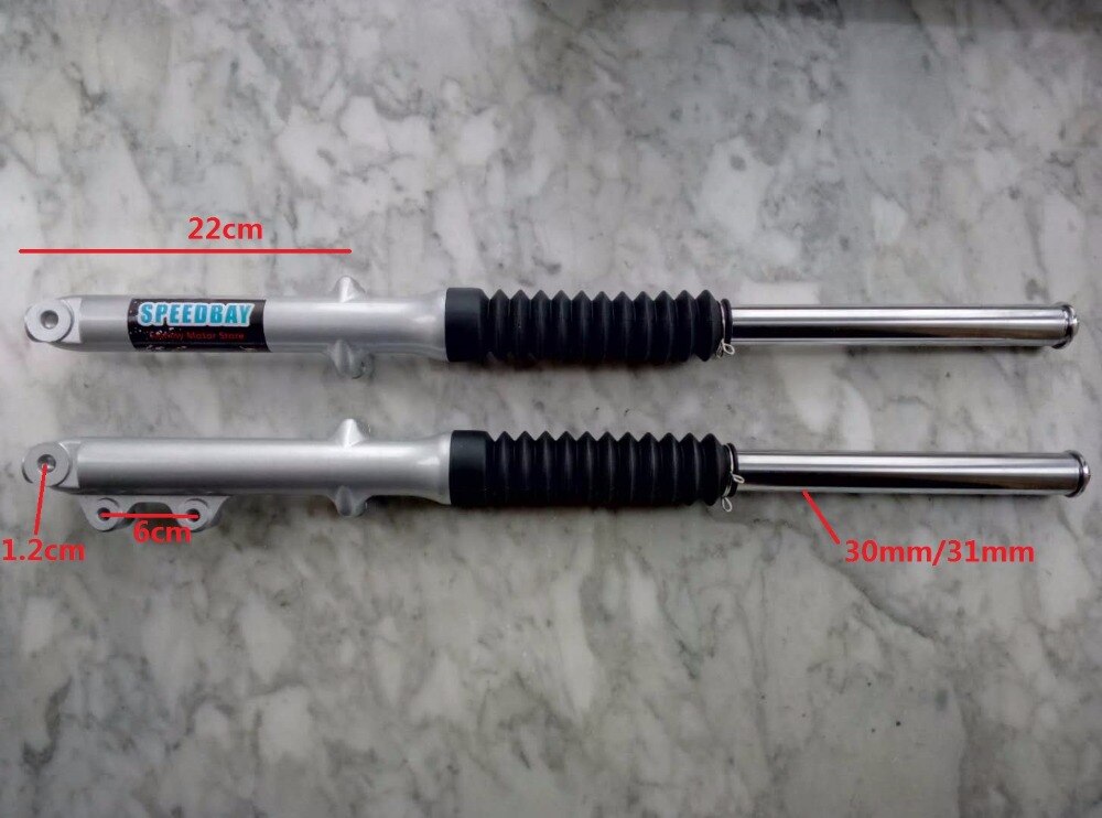 GS125 30/31MM 720MM 72CM Disc Drum Brake Front Suspension Motorcycle Shock Absorbers Forks