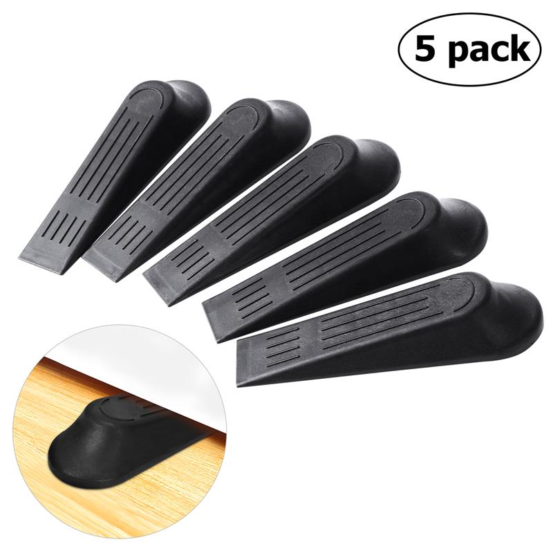 WINOMO-Heavy Duty Door Stop Stoppers, Block Wedge, Mantém Portas, Deslizante, Jam Holder, Block Holder, 5pcs: Default Title