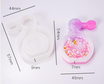 Silikonform für treibsand-shake-eiscreme-anhänger, tropfende eis am stiel-harzform, sternenbär-schlüsselanhängerform, kawaii-bastelbedarf, uv-harz-zubehör: Parfüm