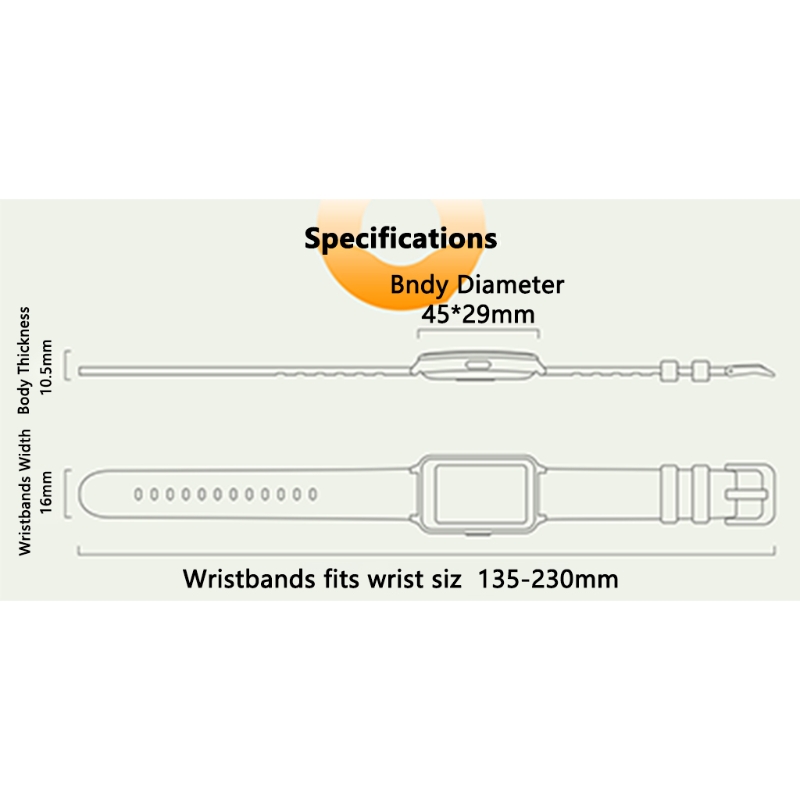 Zeblaze – montre connectée Meteor, moniteur d'activité physique, de pression artérielle et de fréquence cardiaque, rappel de sédentarité