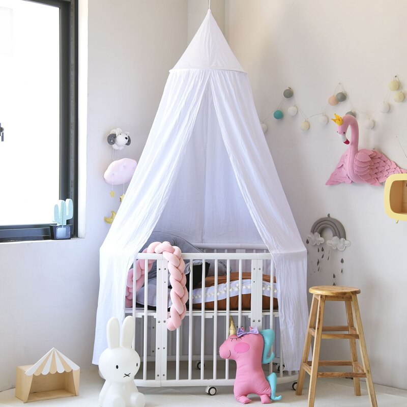 anti Zanzara Del bambino Del Cotone Baldacchino di Zanzara Della Principessa Netto Letto A Baldacchino Della cupola Letto per Bambini Decorazione Della stanza da Letto A Baldacchino