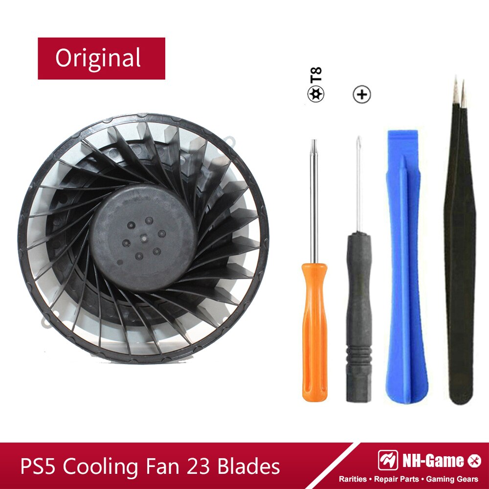 Internal Radiation Cooling Fan For PS5 Consoles 17 Blades G12L12MS1AH-56J14 Cooler Fan For PS5 Host 23 Blades NMB: NMB 23 Blades