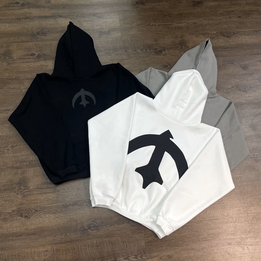 Yao888 HipHop surdimensionné pull Kanye West hommes hauts sweat Streetwear 1:1 Baggy sweats à capuche pour hommes unisexe