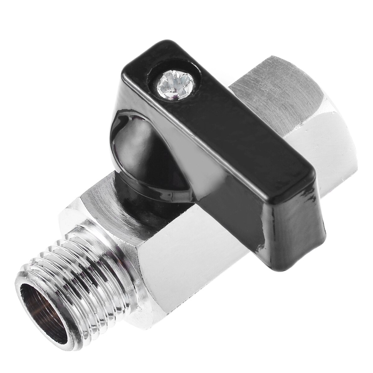 Mayitr 1/4 "Bsp Messing Kogelkraan Threads Tap Air Compressor Slang Mini Kogelkranen Tool Deel