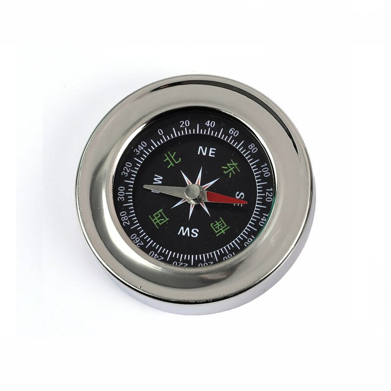 60mm Portable Mini Waterproof Precise Compass Practical Guider for Camping Hiking North Navigation Survival Compass: C