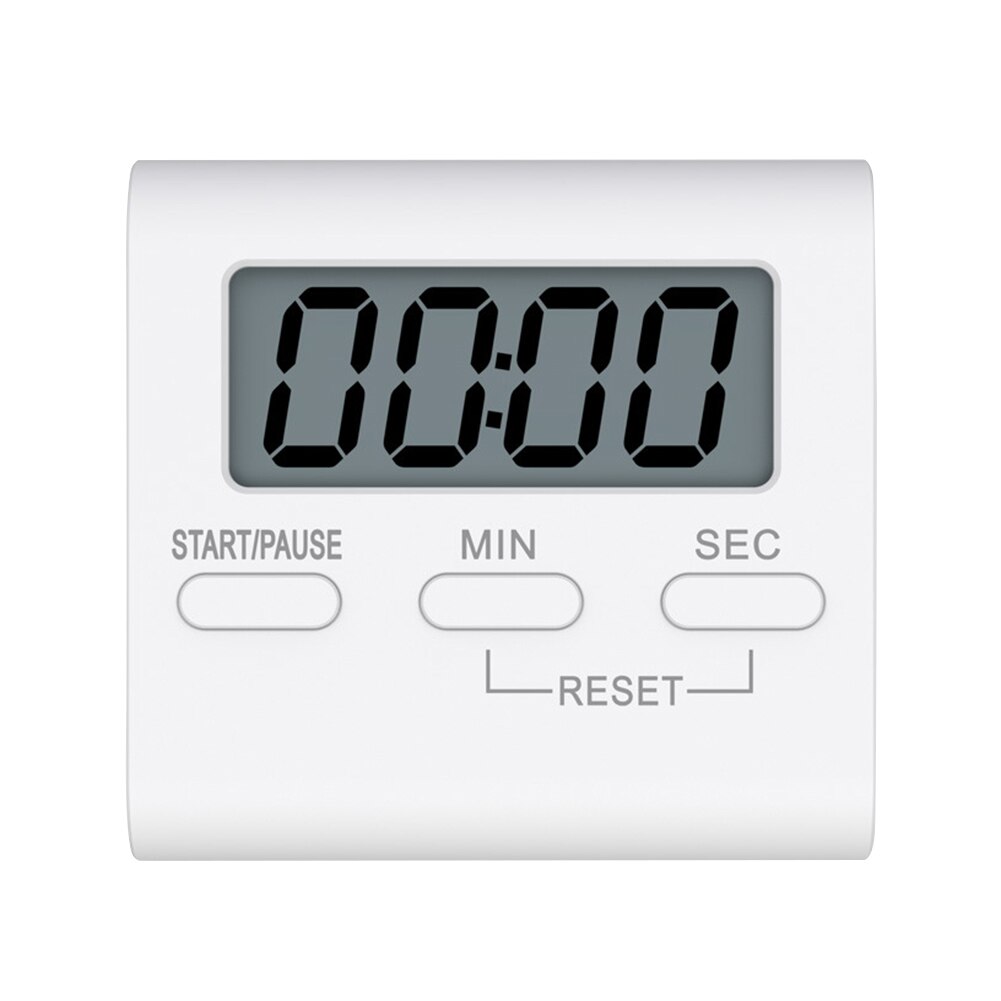 Multifunctional Digital Timer Stopwatch Kitchen Count Up Countdown Timer Cooking Baking Alarm Reminder Clock with Stand