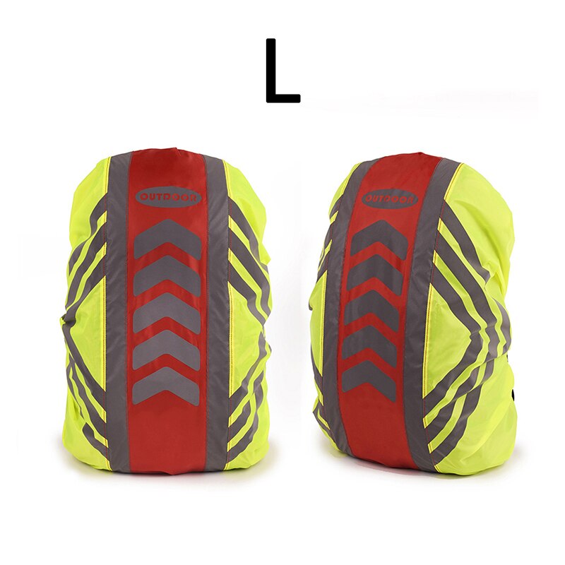 Reflective 20-55L Waterproof Bag Rain Cover Backpack Cover Outdoor Travel Camping Dustproof Rainproof Covers Cycling Backpack: R1 L