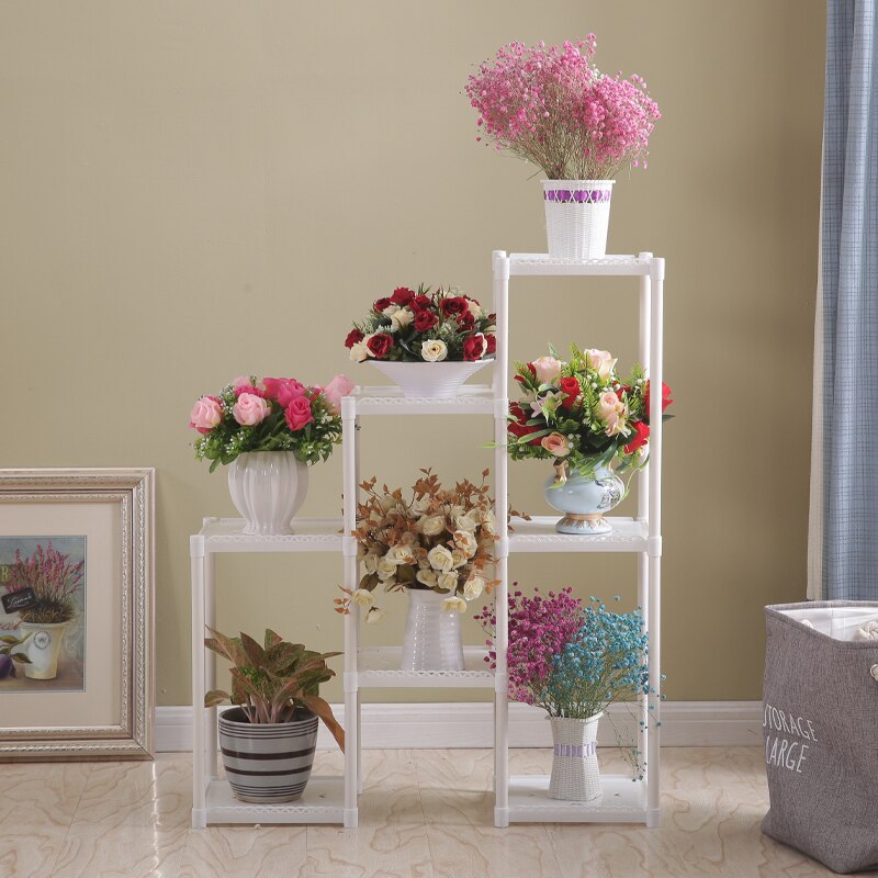 Basamento di fiore pavimento basamento di fiore multi-strato di coperta balcone soggiorno vaso di fiori