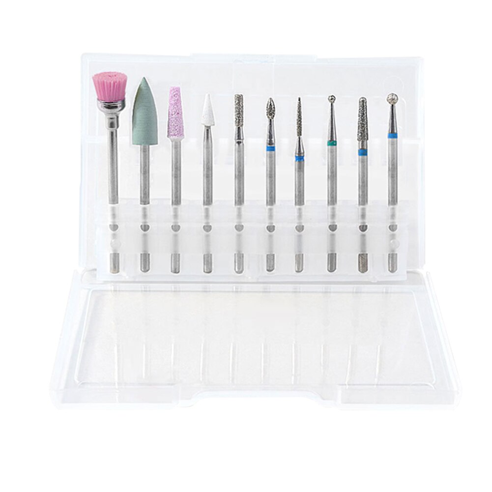Nail art verktøy tilbehør fresebor manikyr pleie polish fil bits sett nyttige verktøy fjern cuticle cleaner multifunksjonell