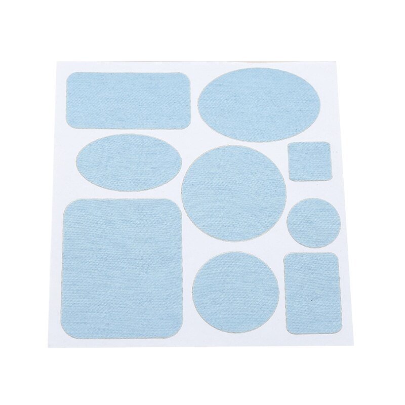 9Shapes Iron on Patches Denim Jean Repair Patches for Inside Clothing Repair