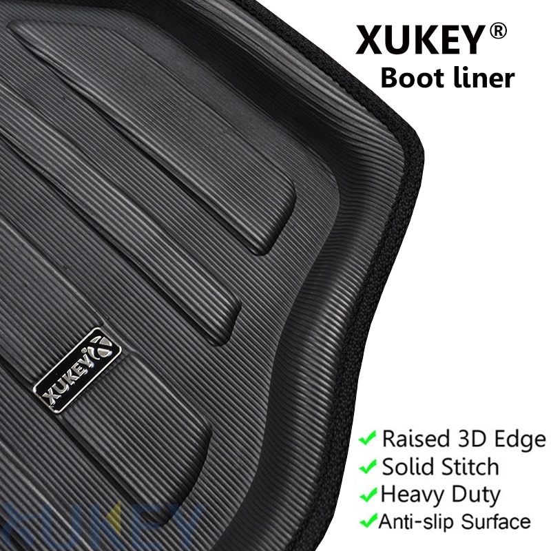 For Volvo XC60 Boot Mat Rear Trunk Liner Cargo Tray Floor Carpet Car Styling
