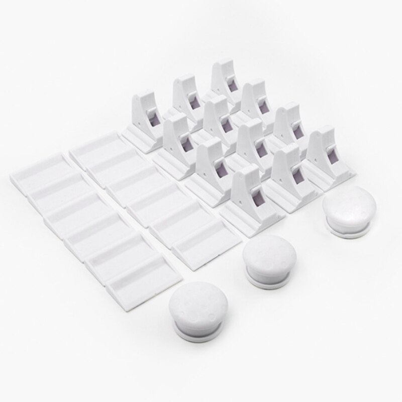 30 st magnetisk skåp låda skåp lås barn baby säker barnsäker kit