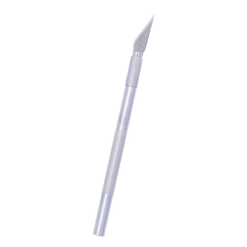 Metal Scalpel Knife Tools Kit Hobby Knife Razor Tool with 5 Bladesr Art Work Cutting Caving Sculpture Knife