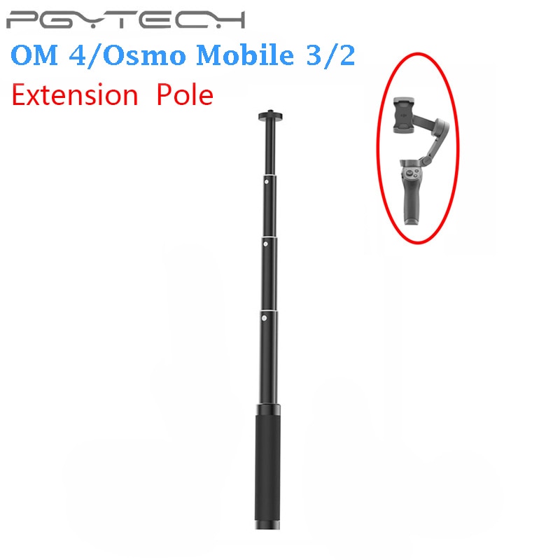 Pgytech Dji Om 4/Osmo Moblie 3/2 Statief Extension Pole Selfie Stok Staaf Voor Osmo Pocket/Zhiyun/insta360 Een X Accessoires