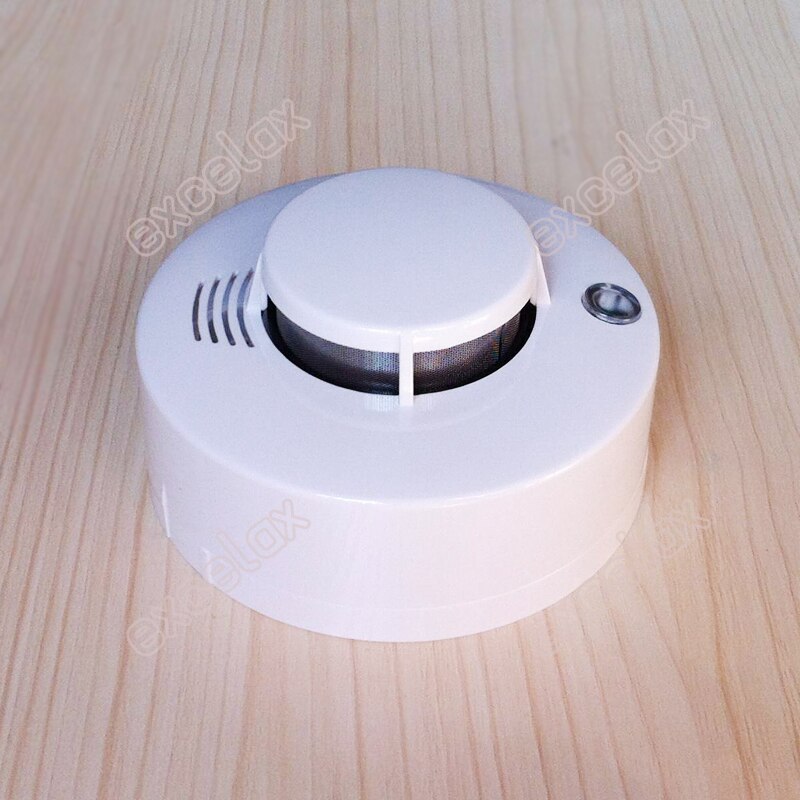 Standalone Sound LED Smoke Detector Independent DC9V Battery Power Supply Smoke Detection Sensor Ceiling Mount Home office Use