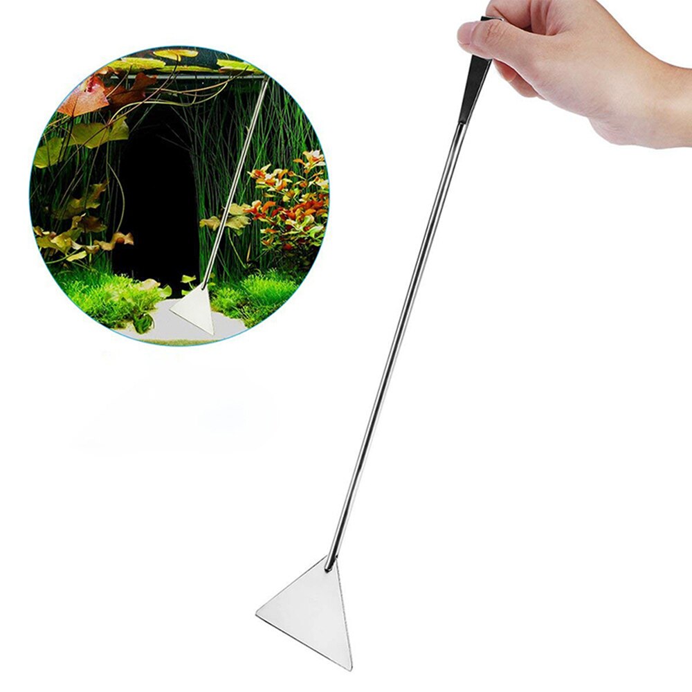 3/5pcs Aquarium Tank Tools Kit Aquascaping Fish Tank Aquatic Plants Long Tweezers Scissors Stainless Steel Maintenance Tool