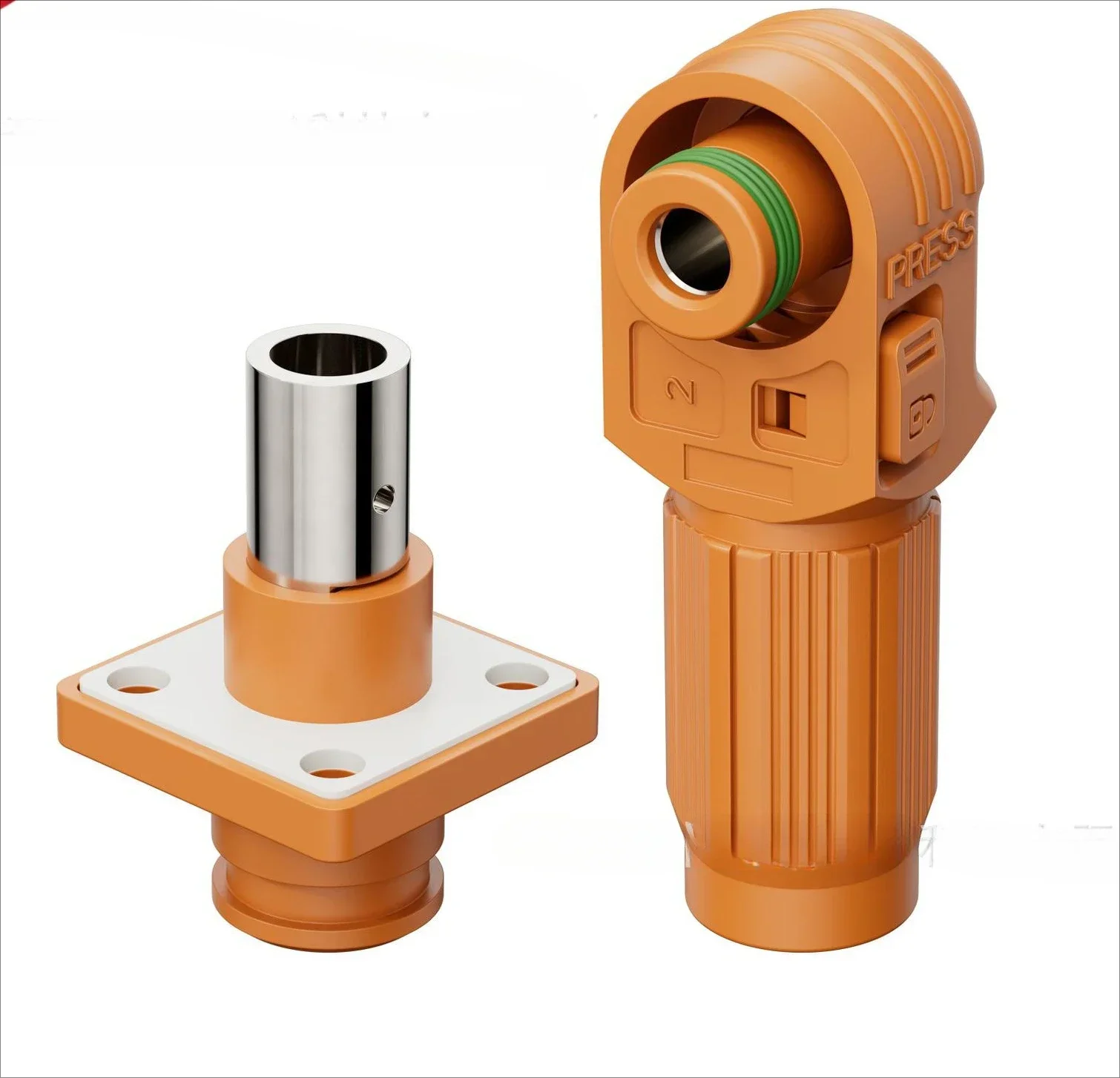 120A Single Core Energy Storage Terminal Plug Converter Cabinet Connector Photovoltaic Energy Storage Cabinet Battery Connection: Dark Grey