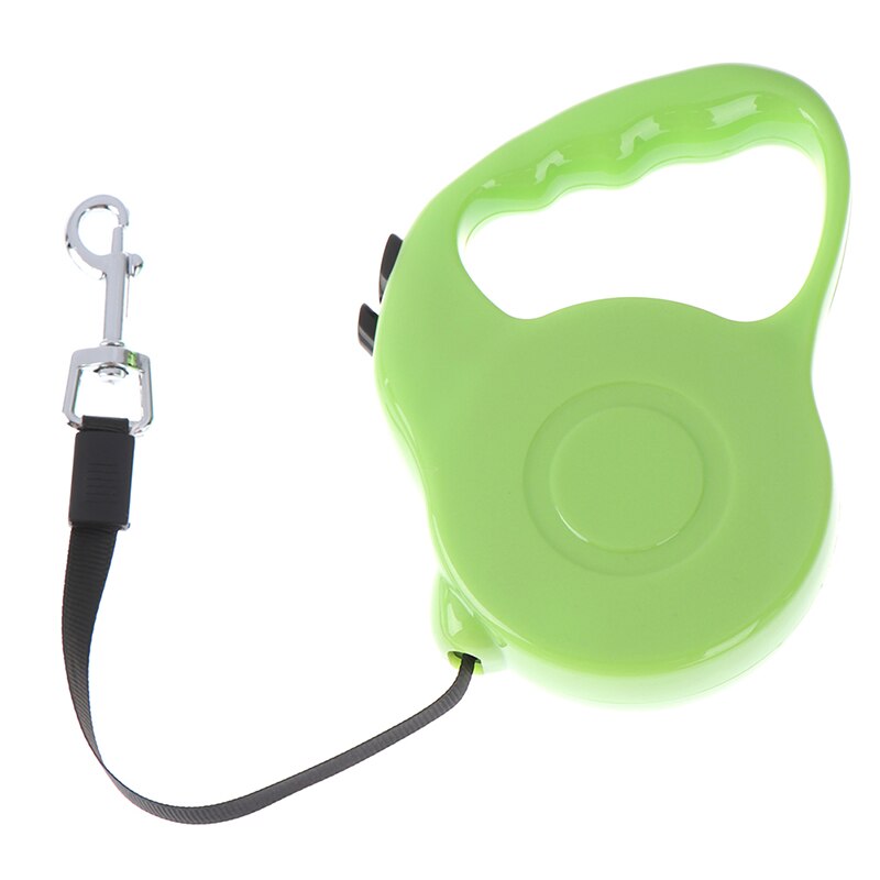 Dog Leash Automatic Retractable Walking Lead Pet Extending Traction Rope 5 color: Green