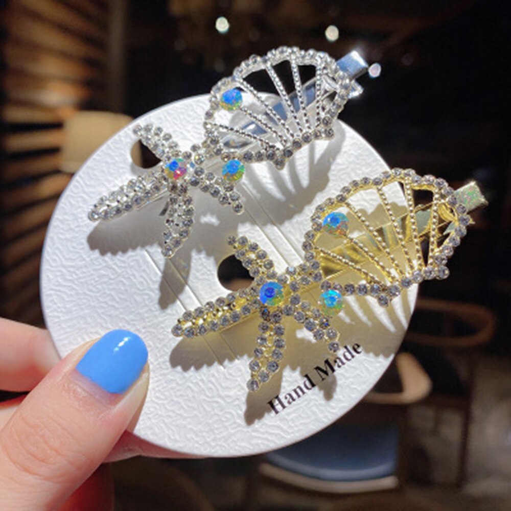 1pc glanzende haarspelden met kristallen strass-steentjes, haarspeldjes met diamanten, haarspeld met strass-steentjes, haarspeldjes voor vrouwen