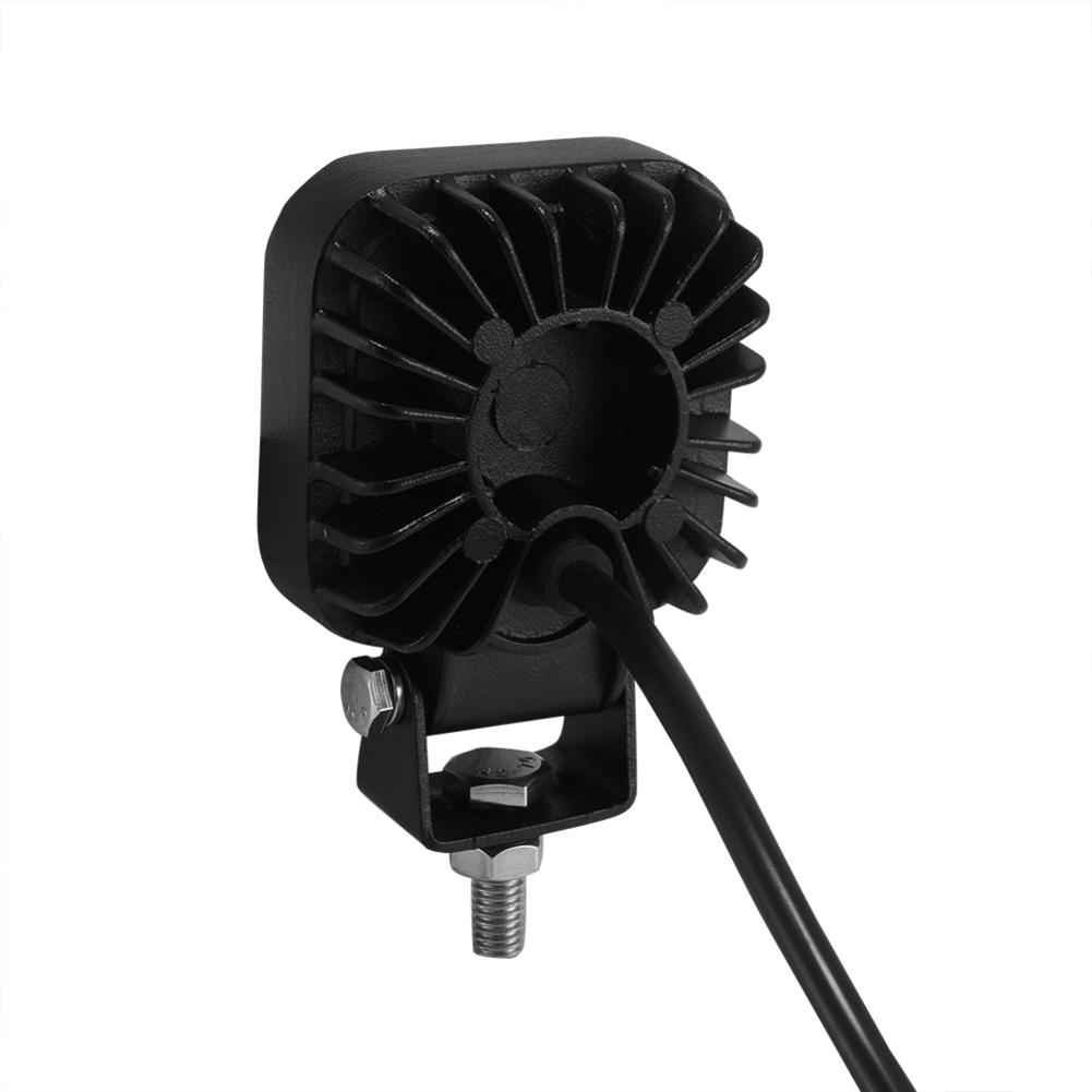 2PCS 12W Square Fog Lights Car LED Off-road Work Light Bar For 4WD AWD Suv ATV Golf Cart 12v 24v Driving Lamp Motorcycle Light