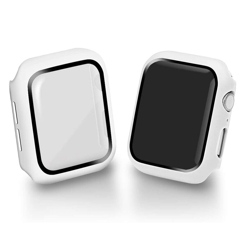 Case Cover for Apple Watch Bracelet Tempered Glass for IWatch for Apple Watch 4/5/6