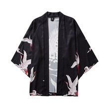 Mens Beach Hawaiian Shirt Tropische Zomer Korte Mouw Mannen Kleding Casual Losse Katoen Button Down Shirts Plus # h4: Black / M