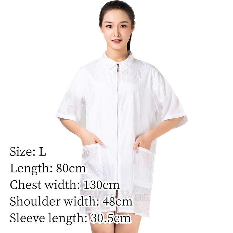 Dunne kappersuniformen, kappersjas, kappersschort, anti-haar, antistatische kleding voor huisdierverzorging  y0505: Lichtgroen