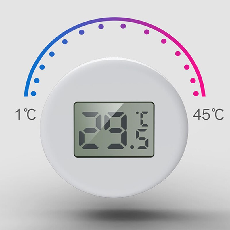 Fish Tank Aquarium Digital Thermometer Suction Cup Type Submersible Water Temperature Meter Temperature Control 43*43*14mm