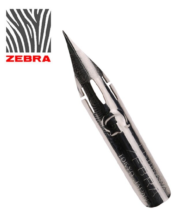 Zebra Fountain Pen G Nib Premium Line Drawing Pen Nib School Stationery Office Supplies Durable Fountain Pens Nibs: G