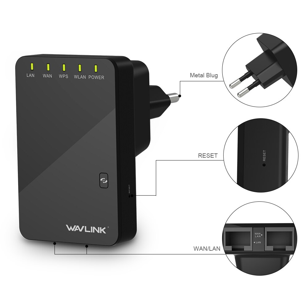 Wavlink Wifi Verlängerung 300Mbps kabellos wifi Verstärker/Router 802,11 b/n/g wifi Netzwerk Signal Booster wiFi Zugriff Punkt installieren einfach