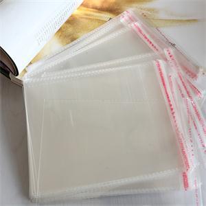 100 X Plastic Hersluitbare Opslag Mouwen Regelmatige Cd Clear Slijtvaste Regulardisc Cover Cases