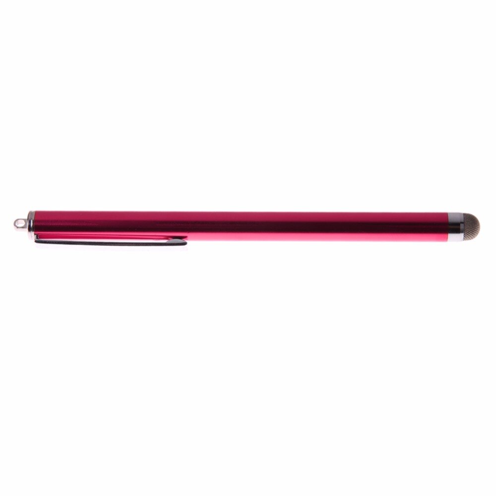 Univers metal metal mikrofiber stylus tip touch screen mini pen til iphone / ipad / samsung / smartphone / tablet pc computer