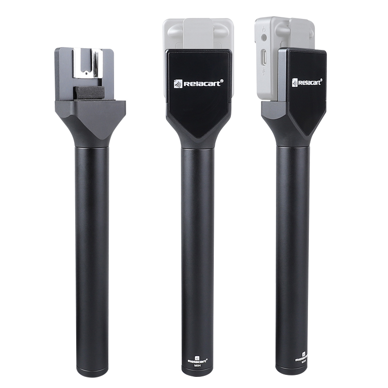 MIH Wireless Microphone HM holder Handheld Grip Stick for Interview Recording Saramonic Boya Rode Comica SYNCO Relacart Mic