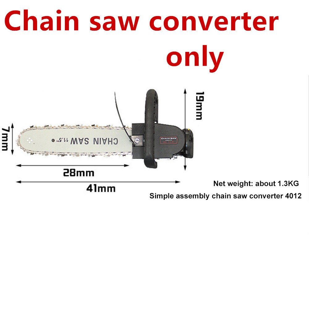 Support de scie à chaîne électrique réglable scie à chaîne meuleuse d'angle ménage travail du bois petite scie électrique scie à main: Rouge