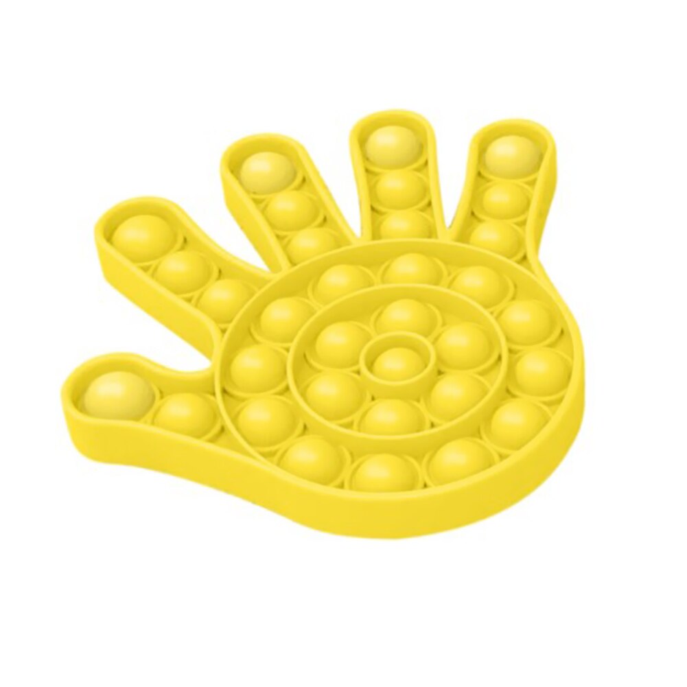 neue Star Shaped Push Blase Spielzeug Squeeze Spielzeug Kinder Erwachsene Stress Relief Silikon Zappeln Sensorischen Spielzeug für Kinder: 9