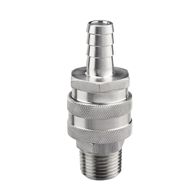 Stainless Female Quick Disconnect Set,1/2"barb and 1/2"NPT Fitting beer homebrew Female Quick Disconnect And Retail