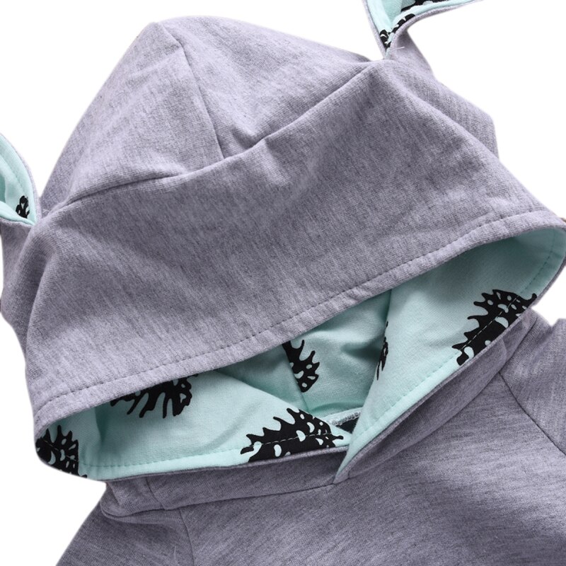 Kinder's Mäntel Lange Ohren Cartoon Langarm Baby Hoodies Kinder Sweatshirt Frühling Herbst Hoodies Mäntel