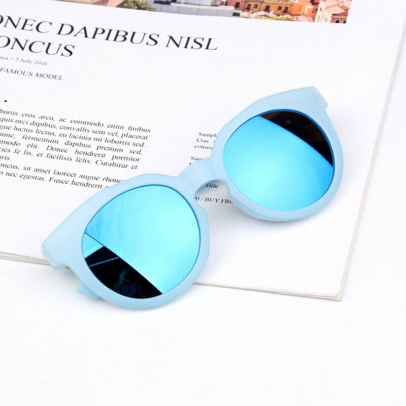 Gafas de sol para niños y niñas, lentes brillantes con protección UV400