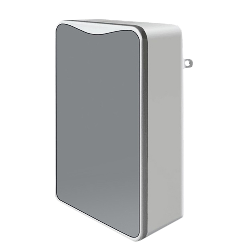 In-Line Air Purifier Household Portable 25 Million Negative Ion Smoke Removal And Odor Removal Air Purifier: white