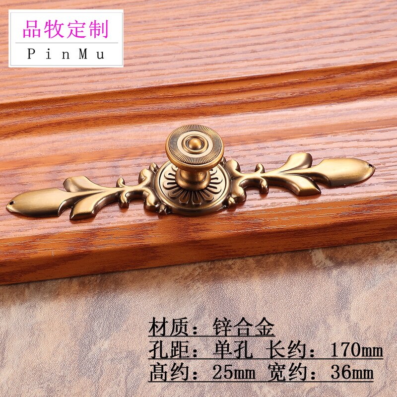 Antieke Deurgrepen Vintage Lade Trekt Deurknoppen En Handgrepen Voor Kasten Keuken Kast Handgrepen: PM-lenth170mm