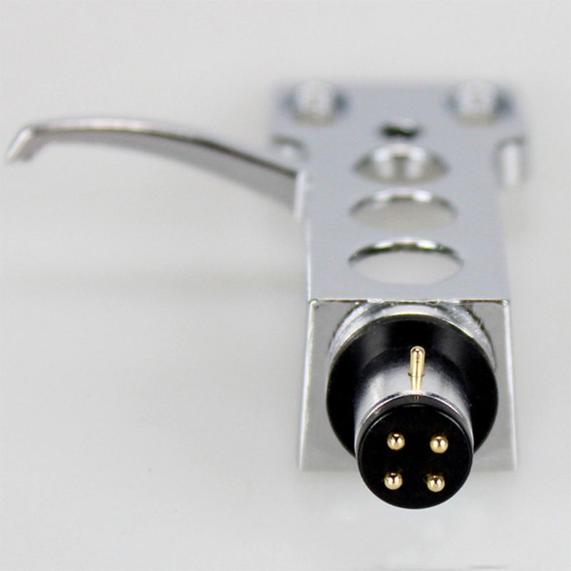 1Set LP Disc Record Player Phono Turntable Headshell 4 Leadwires for Turntable