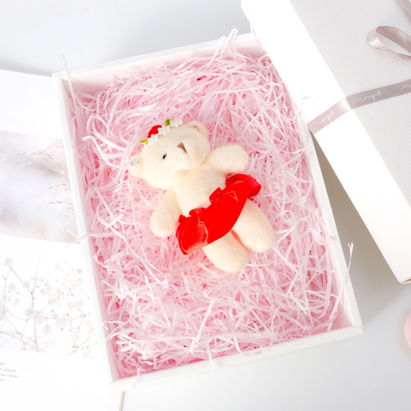 50/100g Kleurrijke Shred Crinkle Papier Raffia Versnipperd Tissuepapier Geschenkdoos Vulmateriaal DIY Bruiloft Verpakking decor