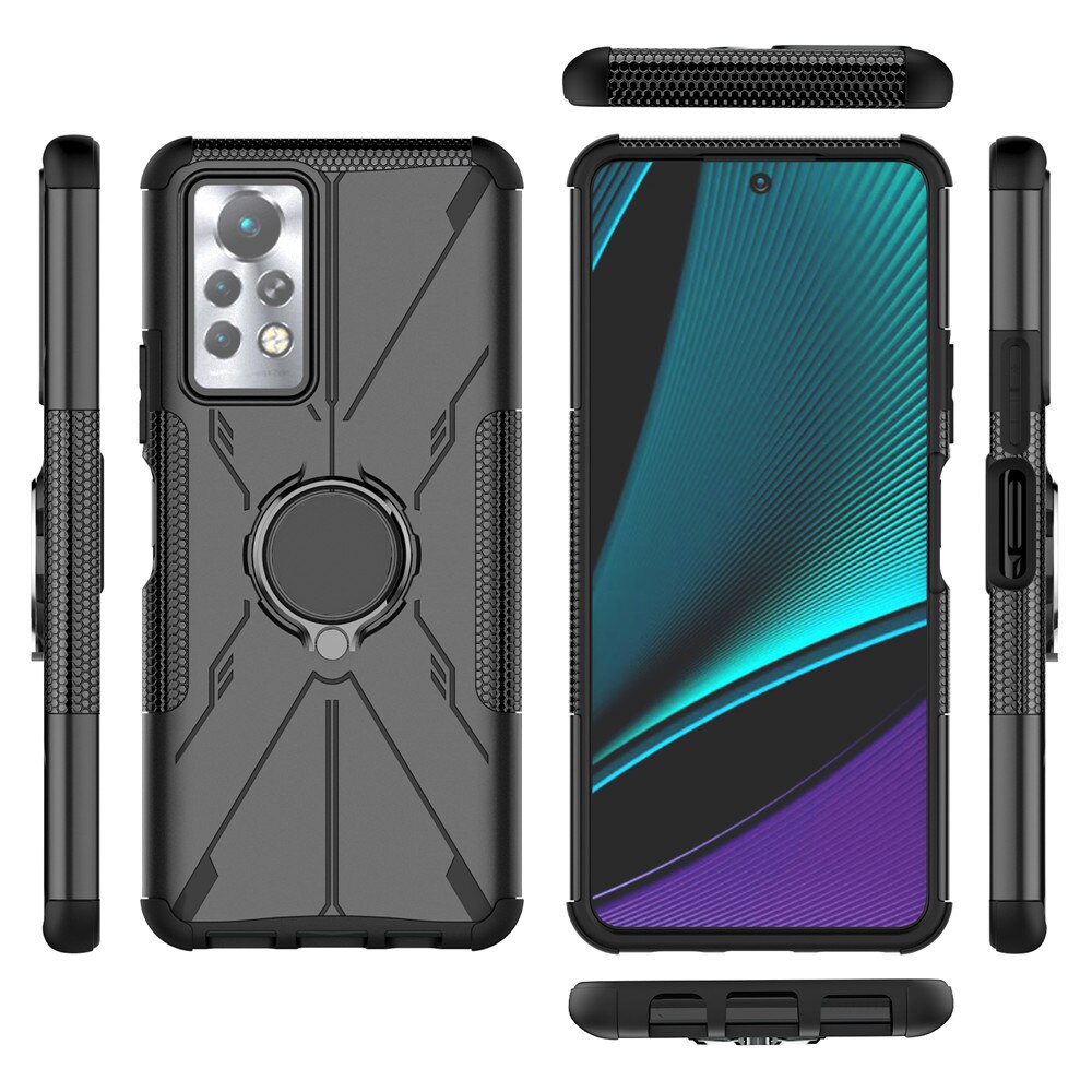 For Infinix Note 11 Case Luxury Ring Back Cover Stand Armor ShockProof Case For Infinix Note 11 Pro Note11 Phone Case