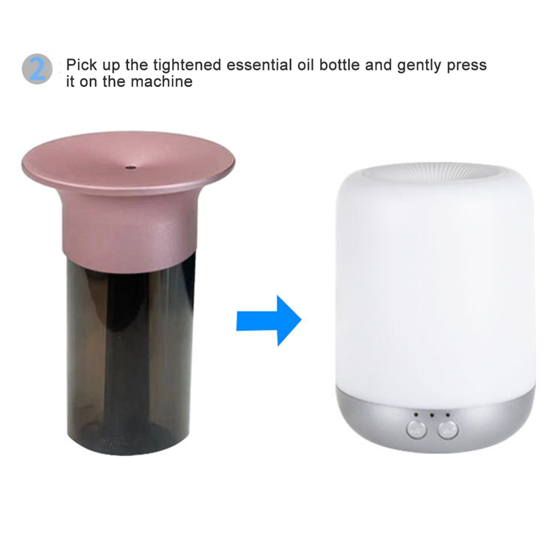 Diffuseur automatique de parfum et d'huile essentielle, à lumière chaude et constante, pour la maison