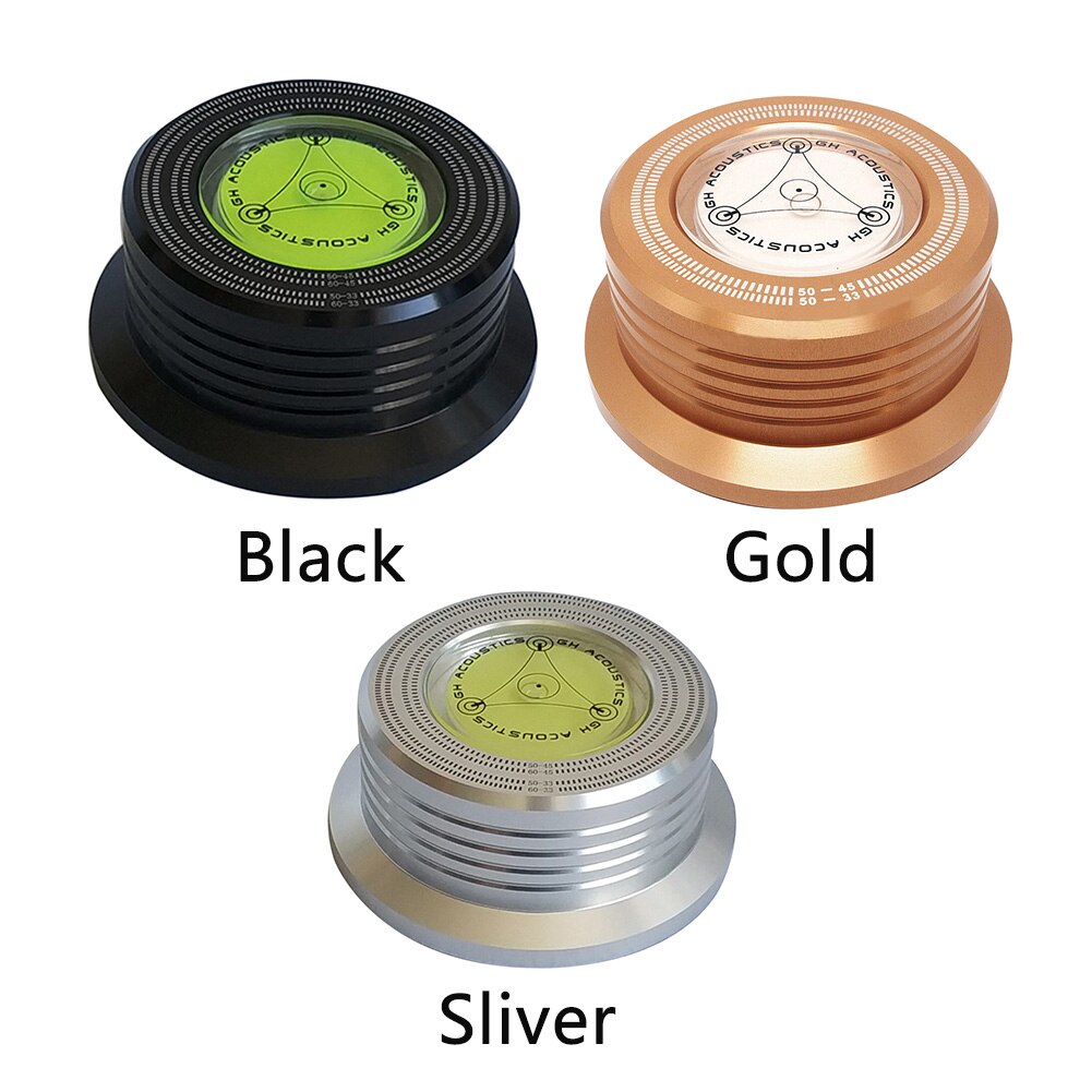 3In1 Metalen Klem Lp Disc Stabilizer Draaitafel Voor Vinyl Draaitafel Trillingen Evenwichtige