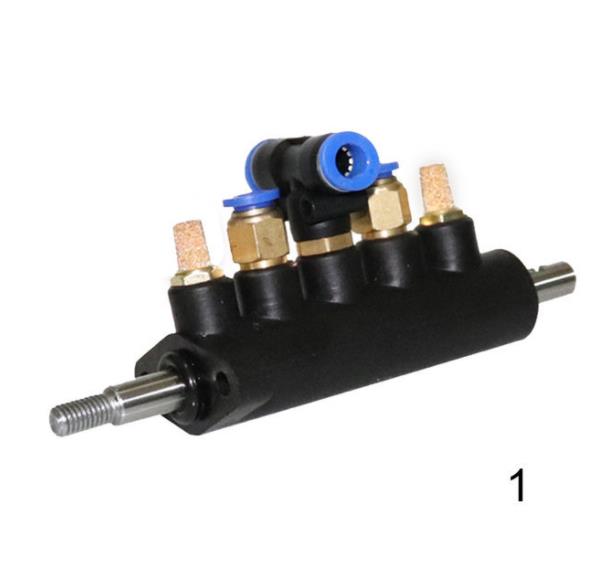 Commande d'air, pédale à cinq voies, Valve, roue, outil de réparation, changeur de pneus, Machine meilleure: Marron