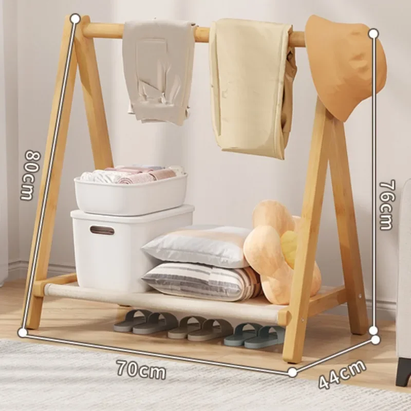 Petit porte-vêtements, porte-vêtements de salle de bain, porte-serviettes adapté aux porte-vêtements verticaux dans les chambres et les salons: Gris clair