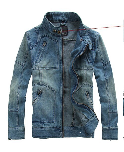 Denim Jas - Heren - Slim Fit - Duurzaam Katoen - Trendy en Tijdloos Ontwerp voor Elke Gelegenheid