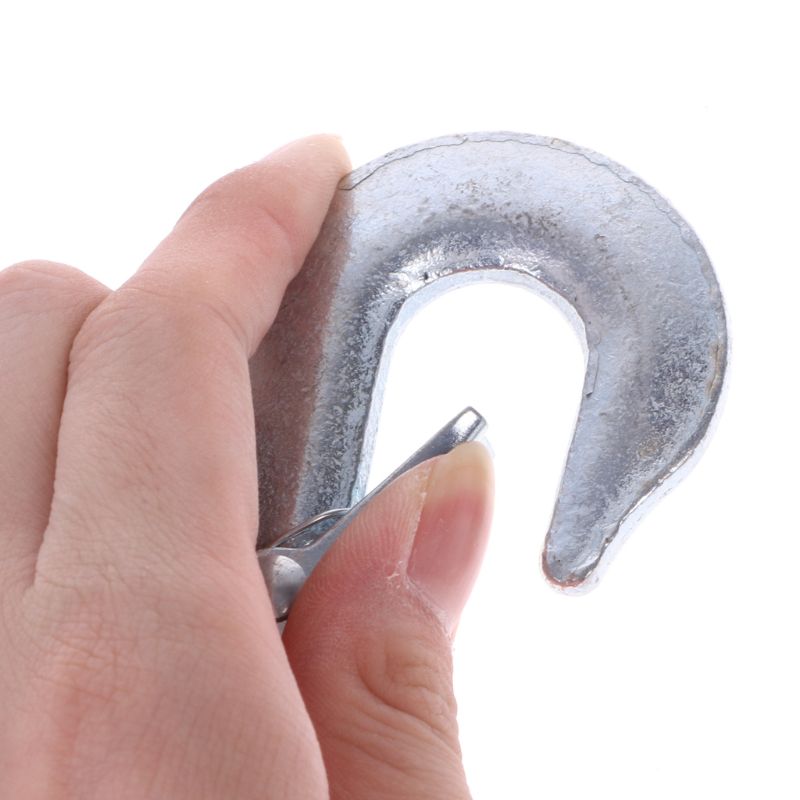 Car Van 4M 3 Ton Tow Towing Pull Rope Strap Hooks Heavy Duty Road Recovery